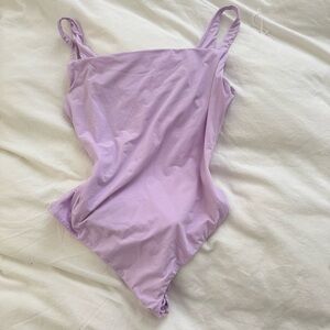 SKIMS Fits Everybody Bodysuit in Lilac/Lily/Lavendar